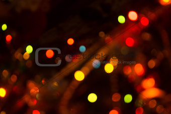 Bokeh of Christmas Lights