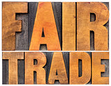 fair trade typography