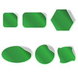 Collection Green Stickers