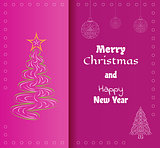 card, merry christmas