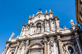 Catania Cathedral Facade, Catania, Sicily, ITALY