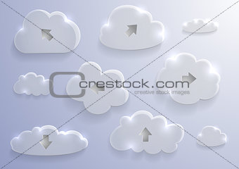 Glass cloud collection