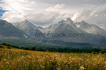 High Tatra Mountains in Slovakia