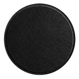 black round metal plate