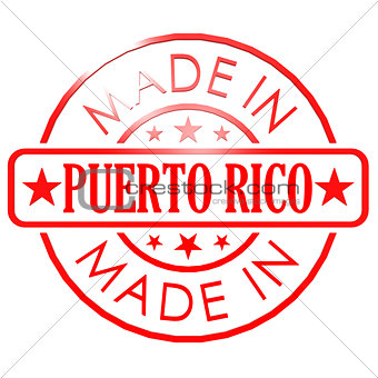 Made in Puerto Rico red seal