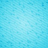 Abstract bright blue geometric background