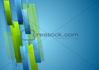 Bright corporate technology background