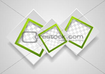 Abstract modern frames background