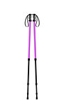 Hiking poles in purple and black design