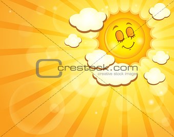 Image with happy sun theme 4