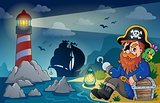 Lighthouse with pirate theme 5