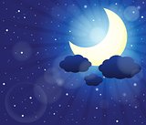 Night sky theme image 3