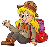 Scout girl theme image 1