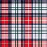 Tartan seamless texture in red and light grey hues