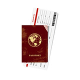 Passport and ticket