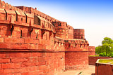 Red Fort in Agra, Uttar Pradesh, India