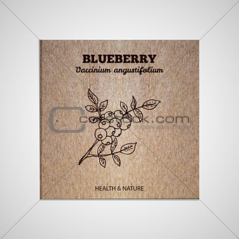 Herbs and Spices Collection - Blueberry