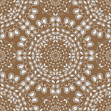 White water drops on brown background. Vector.