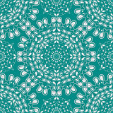 White water drops on turquoise background. Vector.