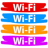 wi-fi banners set