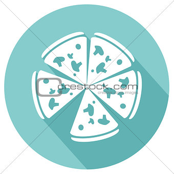 Pizza flat icon