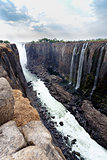 view of Victoria falls canyon 