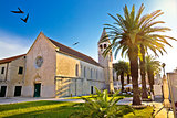 UNESCO town of Trogir church view