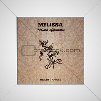 Herbs and Spices Collection - Melissa