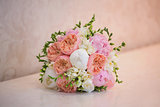 Bride's Bouquet on Table