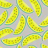 Pattern yellow watermelon