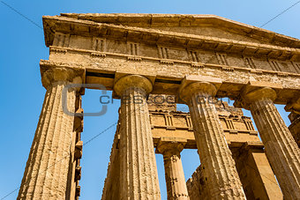 Concordia Temple. Valley of the Temples, Agrigento on Sicily, Italy