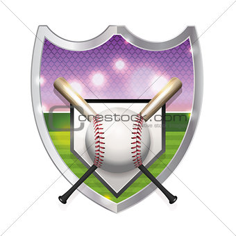 Baseball Emblem Illustration