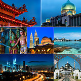 Collage of Malaysia images
