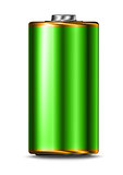 Green energy battery cell isolated