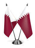 Qatar - Miniature Flags.