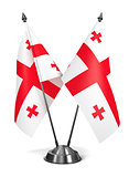 Georgia - Miniature Flags.