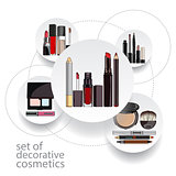 infographics for decorative cosmetics