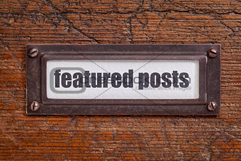 featured posts  label