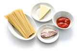 amatriciana ingredients, italian tomato sauce pasta