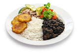 cuban cuisine, arroz con frijoles negros