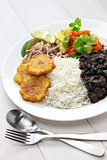 cuban cuisine, arroz con frijoles negros