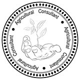Stamp printing for Agricultural Consultant