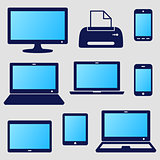 Digital device icons