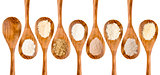 gluten free flour spoon collection