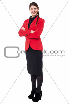 Successful businesswoman in formals