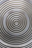 Circular classy aluminium surface