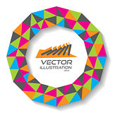 Vector illustration for design.