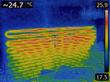 Under Wall Heating Thermal image