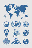 Set of Symbols Planet
