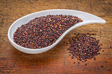 gluten free black quinoa grain